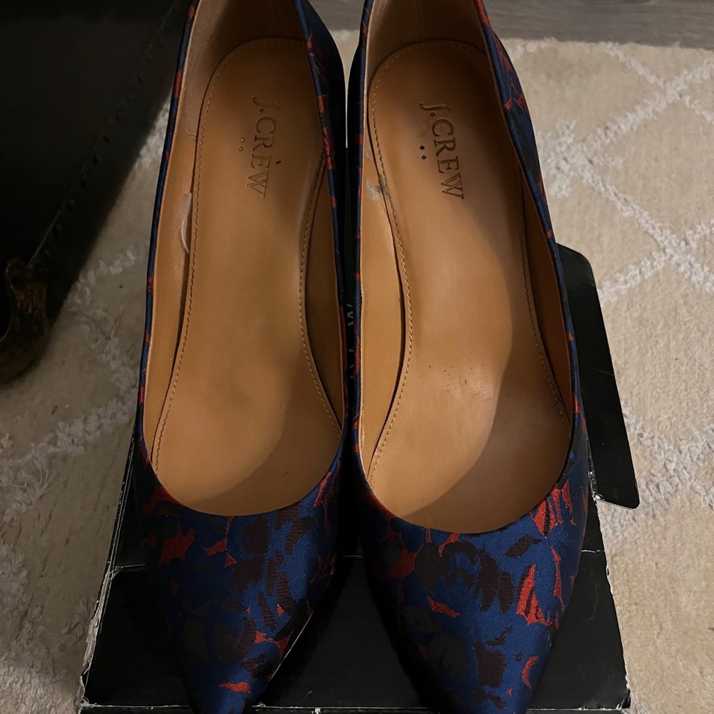 Jacquard Floral Isabell Pumps